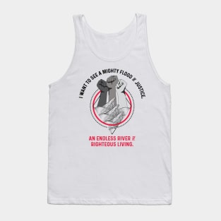 Justice Like A River (Amos) Tank Top